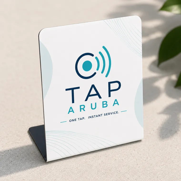 Table stand tag